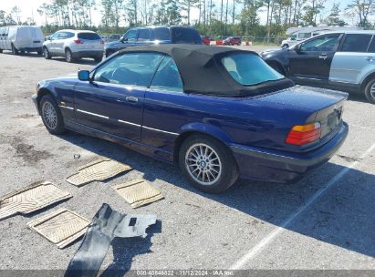 1997 BMW 328IC Blue  Gasoline WBABK8326VET96408 photo #4