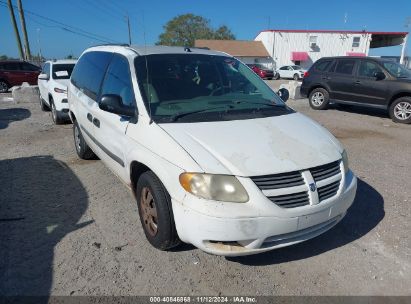 2005 DODGE GRAND CARAVAN SE White  Gasoline 1D4GP24R65B258620 photo #1