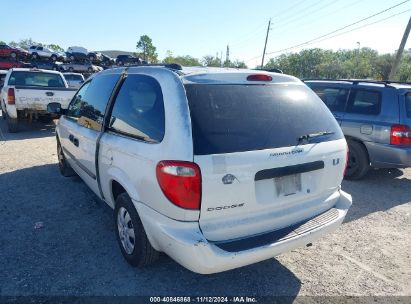 2005 DODGE GRAND CARAVAN SE White  Gasoline 1D4GP24R65B258620 photo #4