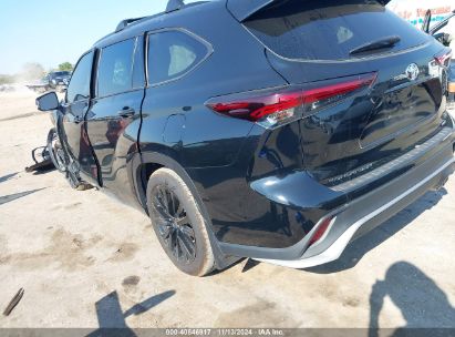 2024 TOYOTA HIGHLANDER XSE Black  Gasoline 5TDKDRAH4RS529886 photo #4