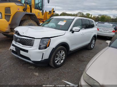 2020 KIA TELLURIDE LX White  Gasoline 5XYP2DHC2LG003270 photo #3