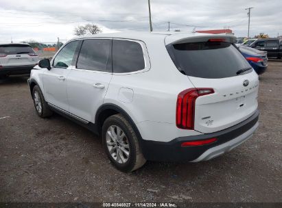 2020 KIA TELLURIDE LX White  Gasoline 5XYP2DHC2LG003270 photo #4