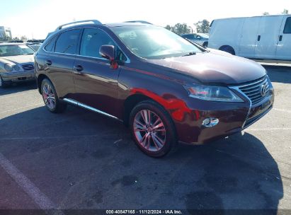 2015 LEXUS RX 350 Burgundy  Gasoline 2T2ZK1BA9FC172762 photo #1