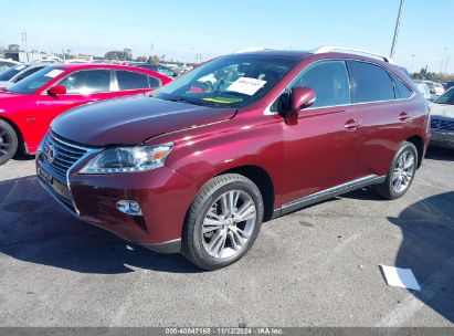 2015 LEXUS RX 350 Burgundy  Gasoline 2T2ZK1BA9FC172762 photo #3