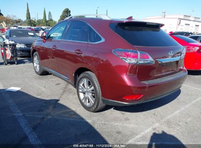 2015 LEXUS RX 350 Burgundy  Gasoline 2T2ZK1BA9FC172762 photo #4