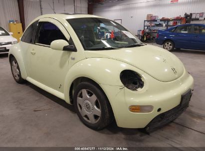 2001 VOLKSWAGEN NEW BEETLE GLS Yellow  Gasoline 3VWCB21C91M465349 photo #1