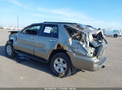 2006 TOYOTA 4RUNNER SR5 V6 Gold  Gasoline JTEBU14R360092690 photo #4