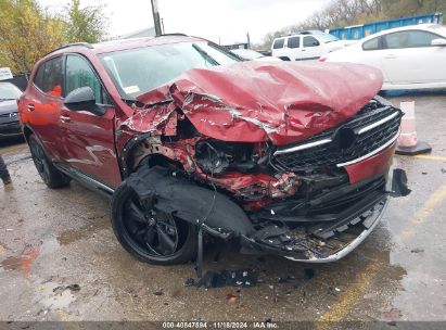 2023 BUICK ENVISION ESSENCE AWD Red  Gasoline LRBFZPR45PD230620 photo #1