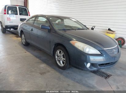 2005 TOYOTA CAMRY SOLARA SE Dark Blue  Gasoline 4T1CE38P95U981409 photo #1