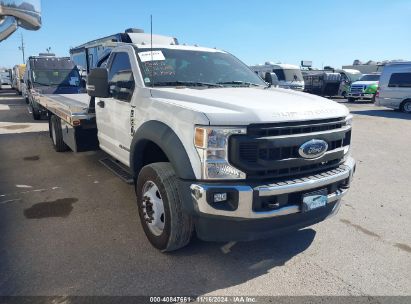 2021 FORD F-600 CHASSIS XL   Diesel 1FDFF6KT8MDA14404 photo #1