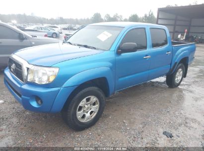 2011 TOYOTA TACOMA DOUBLE CAB Blue  Gasoline 5TFJX4GN4BX005074 photo #3