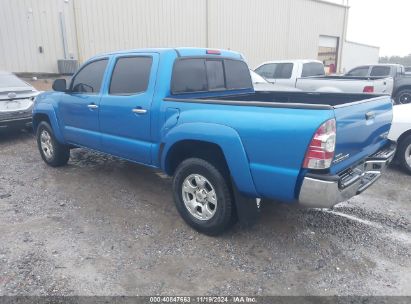 2011 TOYOTA TACOMA DOUBLE CAB Blue  Gasoline 5TFJX4GN4BX005074 photo #4