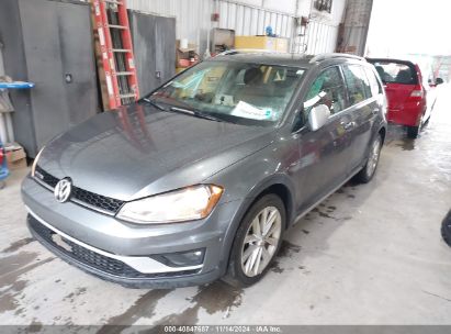 2017 VOLKSWAGEN GOLF ALLTRACK TSI S/TSI SE/TSI SEL Gray  Gasoline 3VWH17AU2HM519115 photo #3