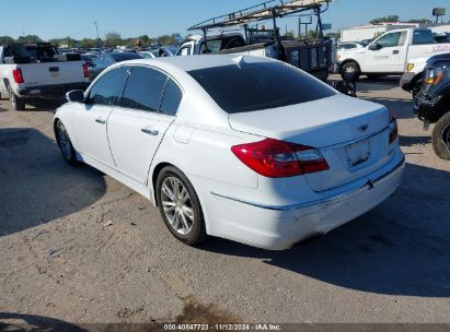 2014 HYUNDAI GENESIS 3.8 White  Gasoline KMHGC4DD4EU264988 photo #4