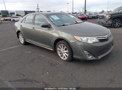 2013 TOYOTA CAMRY XLE Gray  Gasoline 4T4BF1FK2DR295494 photo #1