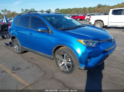 2017 TOYOTA RAV4 XLE Blue  Gasoline 2T3RFREV3HW616250 photo #1