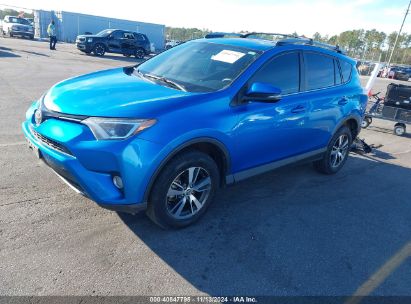 2017 TOYOTA RAV4 XLE Blue  Gasoline 2T3RFREV3HW616250 photo #3