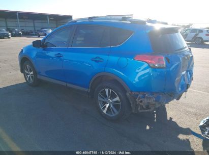 2017 TOYOTA RAV4 XLE Blue  Gasoline 2T3RFREV3HW616250 photo #4