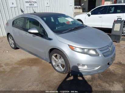 2011 CHEVROLET VOLT Silver  Hybrid 1G1RC6E44BU100586 photo #1