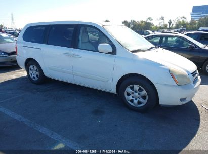 2006 KIA SEDONA EX/LX White  Gasoline KNDMB233366032962 photo #1