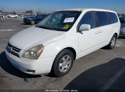 2006 KIA SEDONA EX/LX White  Gasoline KNDMB233366032962 photo #3