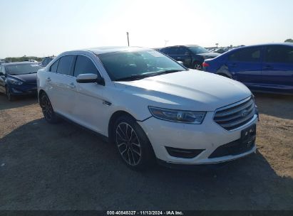 2018 FORD TAURUS SEL White  Gasoline 1FAHP2E89JG132665 photo #1