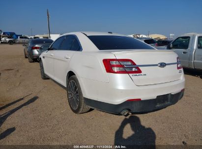 2018 FORD TAURUS SEL White  Gasoline 1FAHP2E89JG132665 photo #4