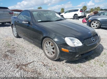 2003 MERCEDES-BENZ SLK 320 Black  Gasoline WDBKK65F83F278552 photo #1