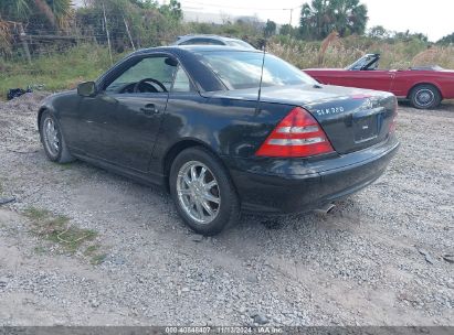 2003 MERCEDES-BENZ SLK 320 Black  Gasoline WDBKK65F83F278552 photo #4