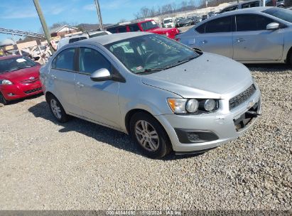 2012 CHEVROLET SONIC 2LS Silver  Gasoline 1G1JA5SH8C4120734 photo #1