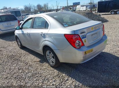 2012 CHEVROLET SONIC 2LS Silver  Gasoline 1G1JA5SH8C4120734 photo #4