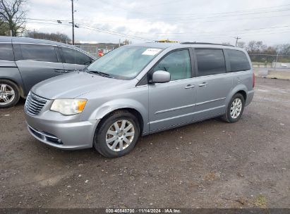 2013 CHRYSLER TOWN & COUNTRY TOURING Silver  Flexible Fuel 2C4RC1BG3DR779596 photo #3