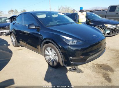 2023 TESLA MODEL Y AWD/LONG RANGE DUAL MOTOR ALL-WHEEL DRIVE Black  Electric 7SAYGAEE0PF868345 photo #1