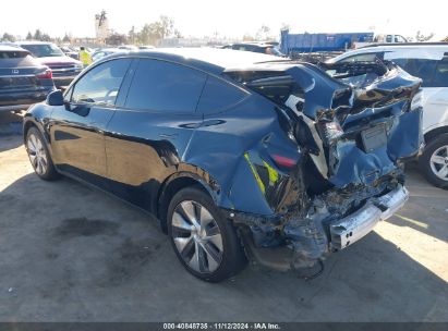 2023 TESLA MODEL Y AWD/LONG RANGE DUAL MOTOR ALL-WHEEL DRIVE Black  Electric 7SAYGAEE0PF868345 photo #4