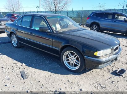 2001 BMW 740IA Black  Gasoline WBAGG83471DN88669 photo #1