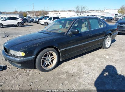 2001 BMW 740IA Black  Gasoline WBAGG83471DN88669 photo #3