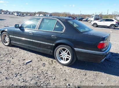 2001 BMW 740IA Black  Gasoline WBAGG83471DN88669 photo #4