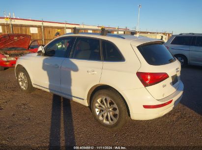 2014 AUDI Q5 2.0T PREMIUM White  Flexible Fuel WA1LFAFP5EA042181 photo #4