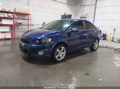 2013 CHEVROLET SONIC LTZ AUTO Blue  Gasoline 1G1JE5SB1D4207957 photo #3