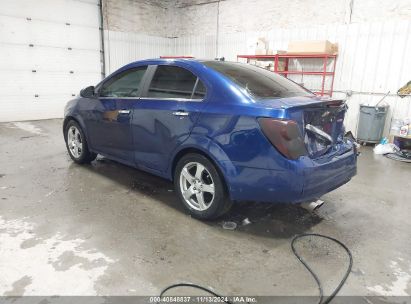 2013 CHEVROLET SONIC LTZ AUTO Blue  Gasoline 1G1JE5SB1D4207957 photo #4