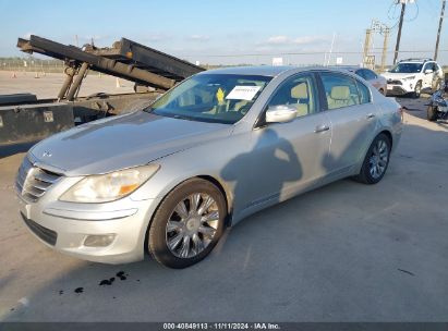 2011 HYUNDAI GENESIS 3.8 Silver  Gasoline KMHGC4DE4BU122709 photo #3