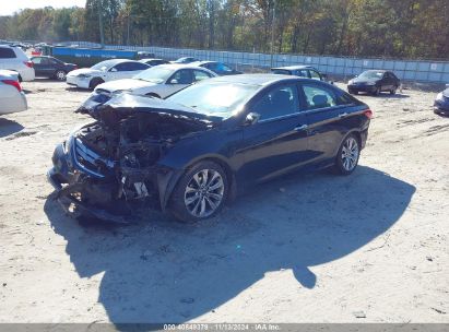 2012 HYUNDAI SONATA 2.0T LIMITED Black  Gasoline 5NPEC4AB8CH386758 photo #3