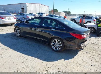 2012 HYUNDAI SONATA 2.0T LIMITED Black  Gasoline 5NPEC4AB8CH386758 photo #4