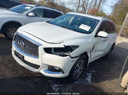 2018 INFINITI QX60 White  Gasoline 5N1DL0MM1JC526221 photo #3