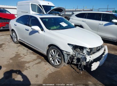 2012 LEXUS ES 350 White  Gasoline JTHBK1EG9C2492047 photo #1