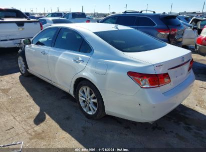 2012 LEXUS ES 350 White  Gasoline JTHBK1EG9C2492047 photo #4