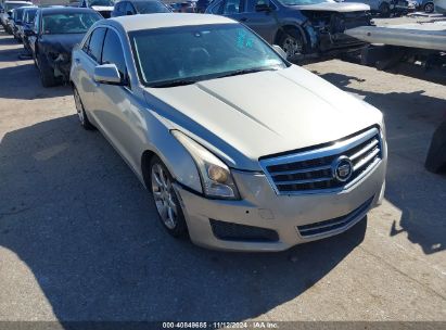 2014 CADILLAC ATS LUXURY Gold  Gasoline 1G6AB5RX5E0111732 photo #1