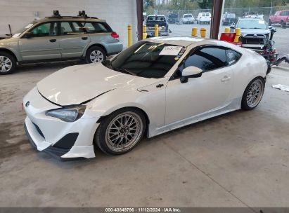 2013 SCION FR-S White  Gasoline JF1ZNAA16D1711374 photo #3