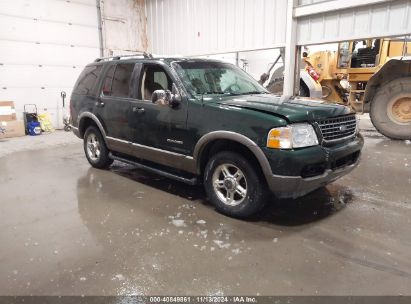 2002 FORD EXPLORER XLT Green  Gasoline 1FMZU73E62ZA43201 photo #1