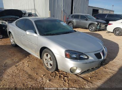 2005 PONTIAC GRAND PRIX Silver  Gasoline 2G2WP522851145126 photo #1